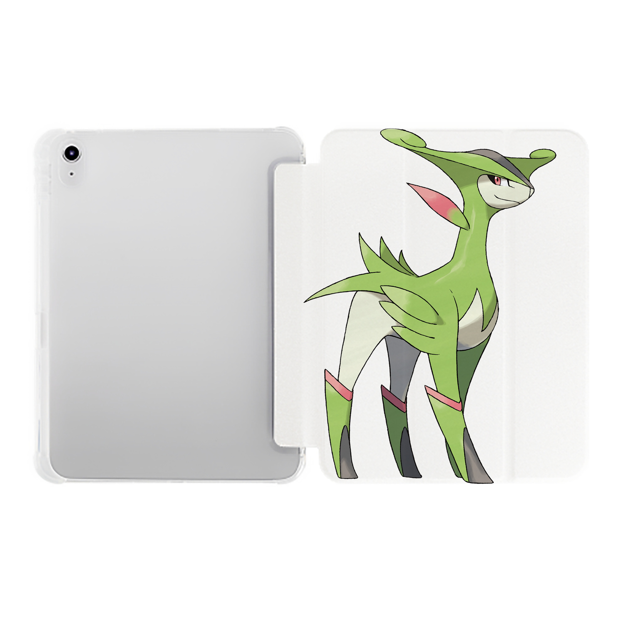 （画像用） ポケットモンスター Pokémon IPad ケース ペン収納付き 三つ折りスタンド PUレザー×シリコン 対応機種9.5/10.5/10.9インチ